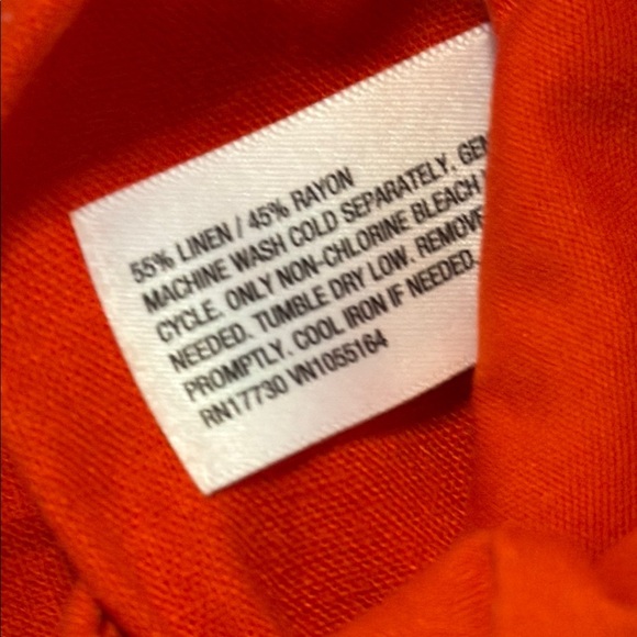 🌹NWT:A NEW DAY RED TAPERED LEG PANTS - Picture 6 of 6